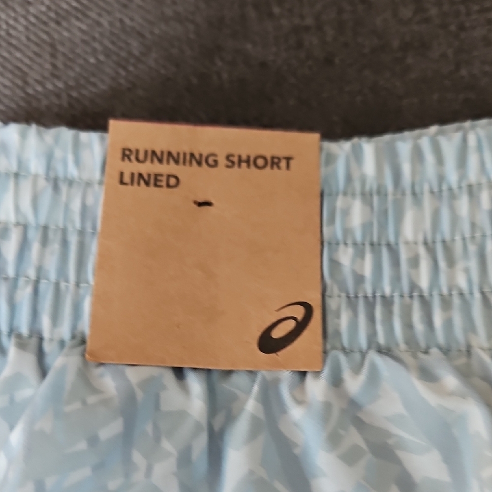 Asics Sky Blue Athletic Shorts Size Medium - Picture 4 of 9